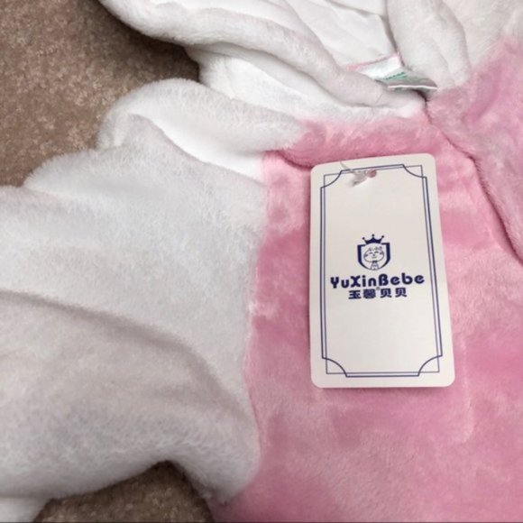 YUXINBEBE Hello Kitty pink baby pajama 6-12 month - Picture 4 of 7